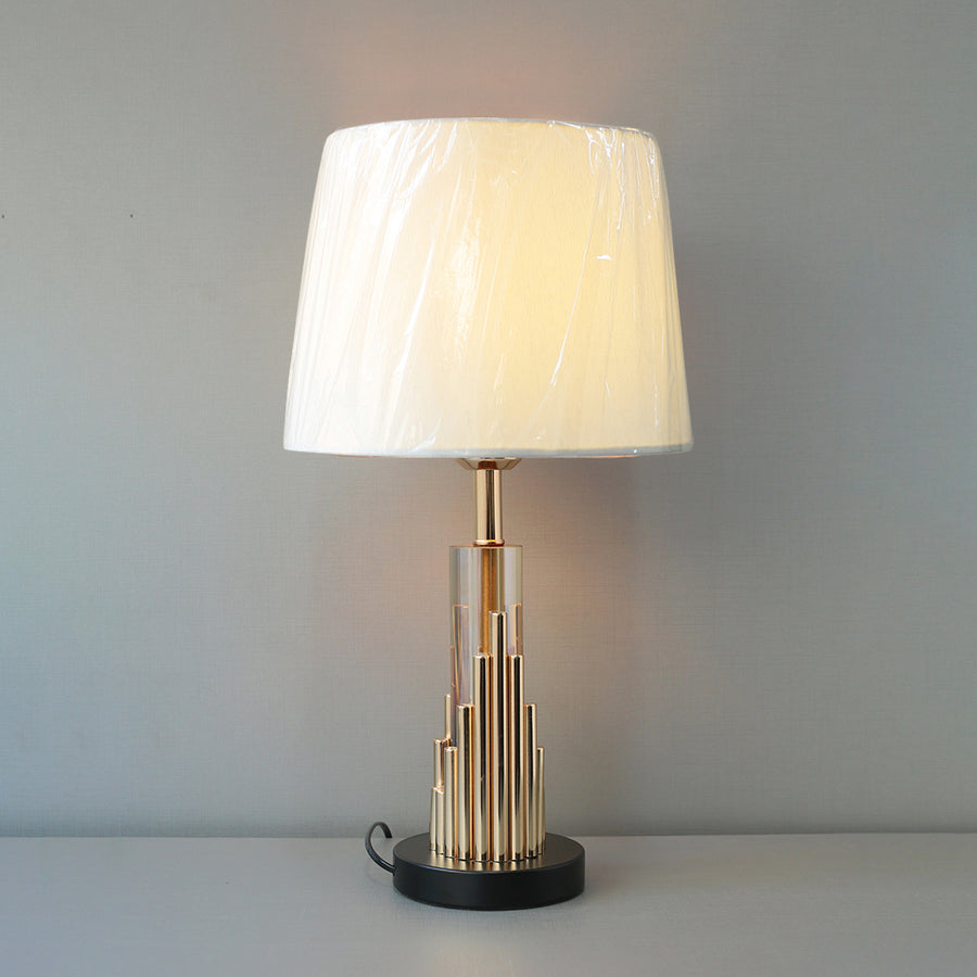 Metal Spikes and Crystal FG Bridie Table Lamps (Pair) for bedrooms