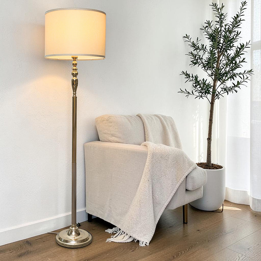Metal MTL Murli FG Corner Floor Lamp. (Each) for living rooms