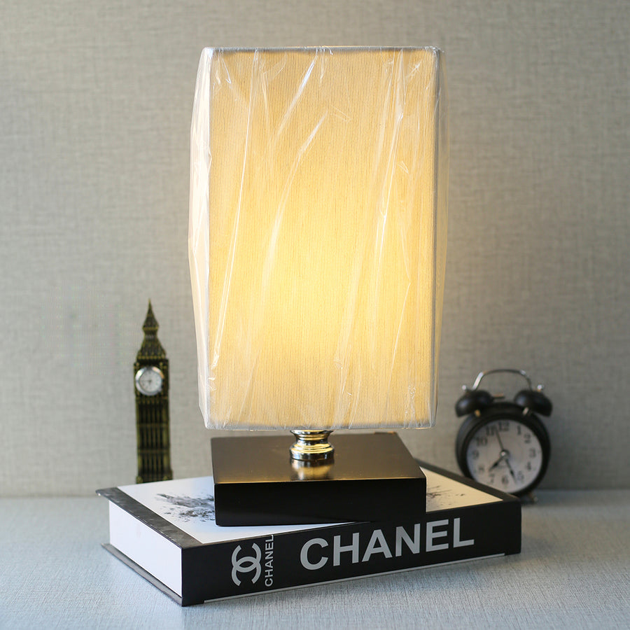 Wooden Base Dark Brown Table Lamps (Pair) for bedrooms