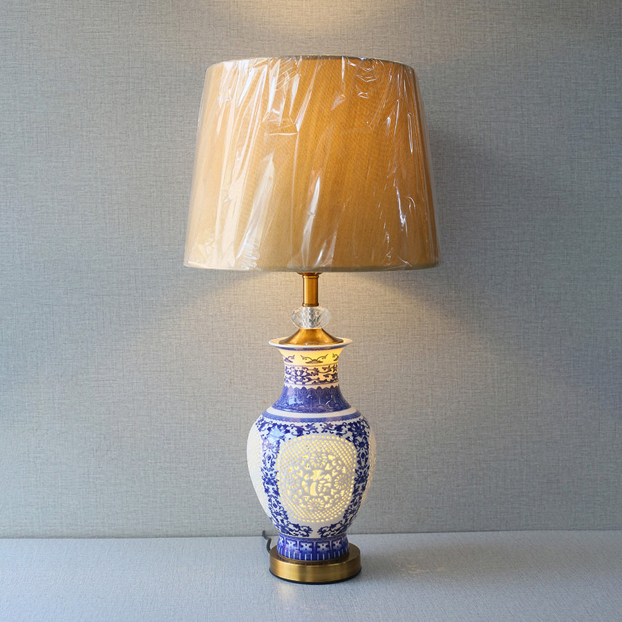 Bluepoetry Bpl 80-2 Double Light Table Lamp (Pair) for bedrooms