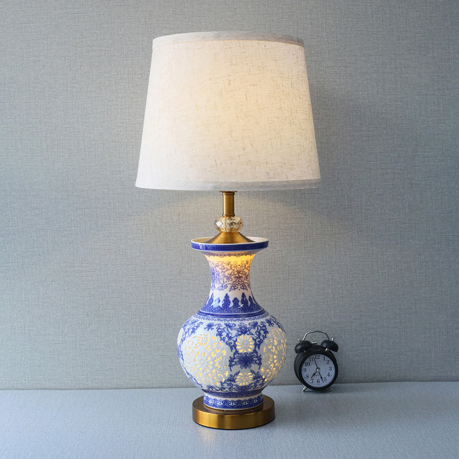 Bluepoetry Bpl 80-3 Double Light Table Lamp (Pair) for bedrooms