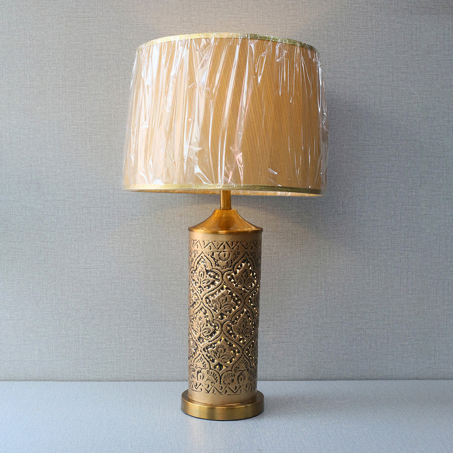 Metal Handcrafted 5/12 Double Light Table Lamps (Pair) for bedrooms