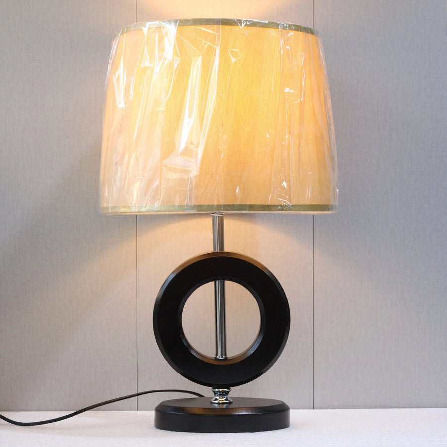 Ring Wooden Table Lamps(Pair) for bedrooms