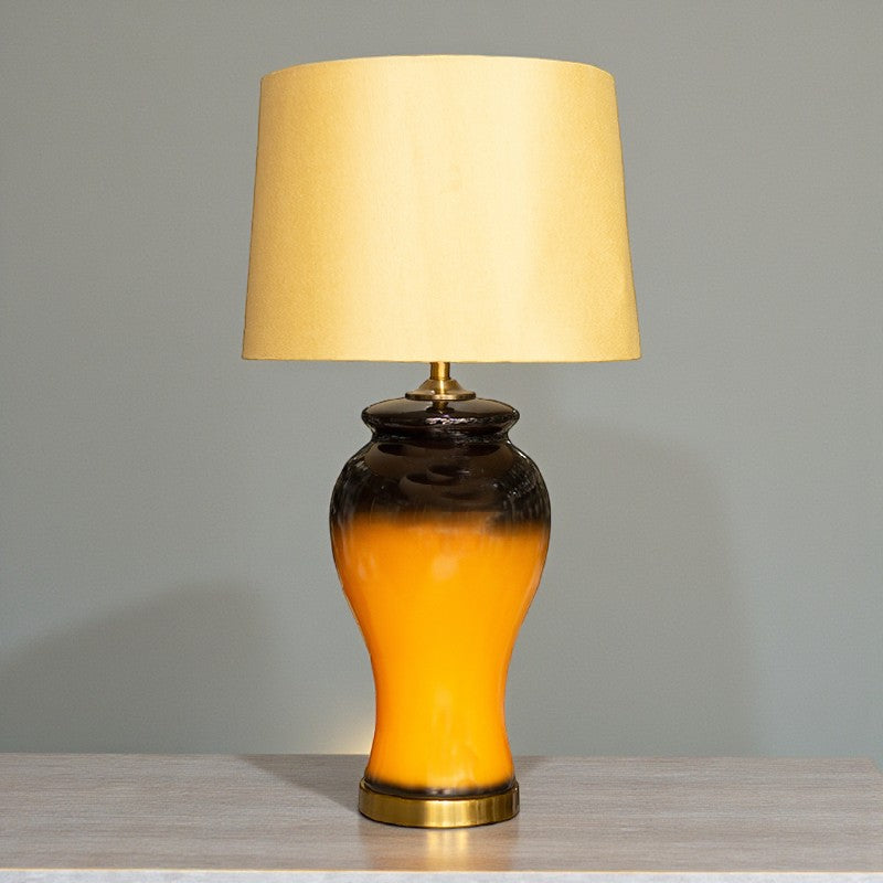 Ceramic Resaim Black Double Tone Lounge Lamps (Pair) for bedrooms