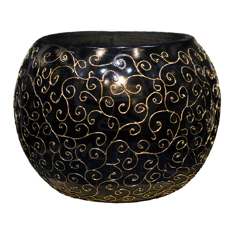 Handmade Fiber Bowl Small for Floral Arrangements Table Lamp for living rooms