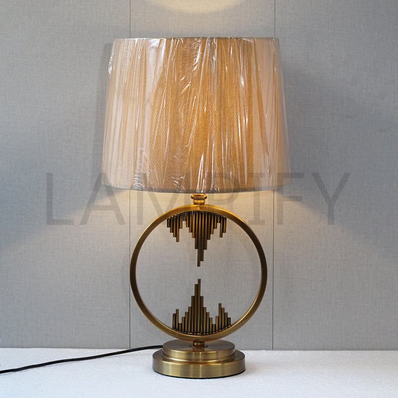 Metal MTL 1011 GB Table Lamp (Pair) for bedrooms