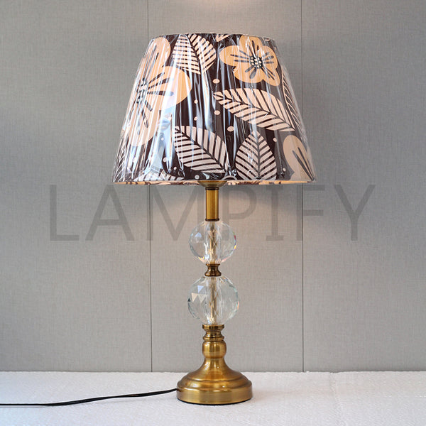 Crystal 2 Balls GB Table Lamps(Pair) for bedrooms