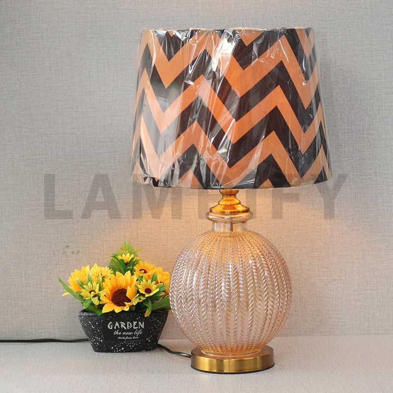 CNC Glass Y-102 Table Lamps (Pair) for bedrooms