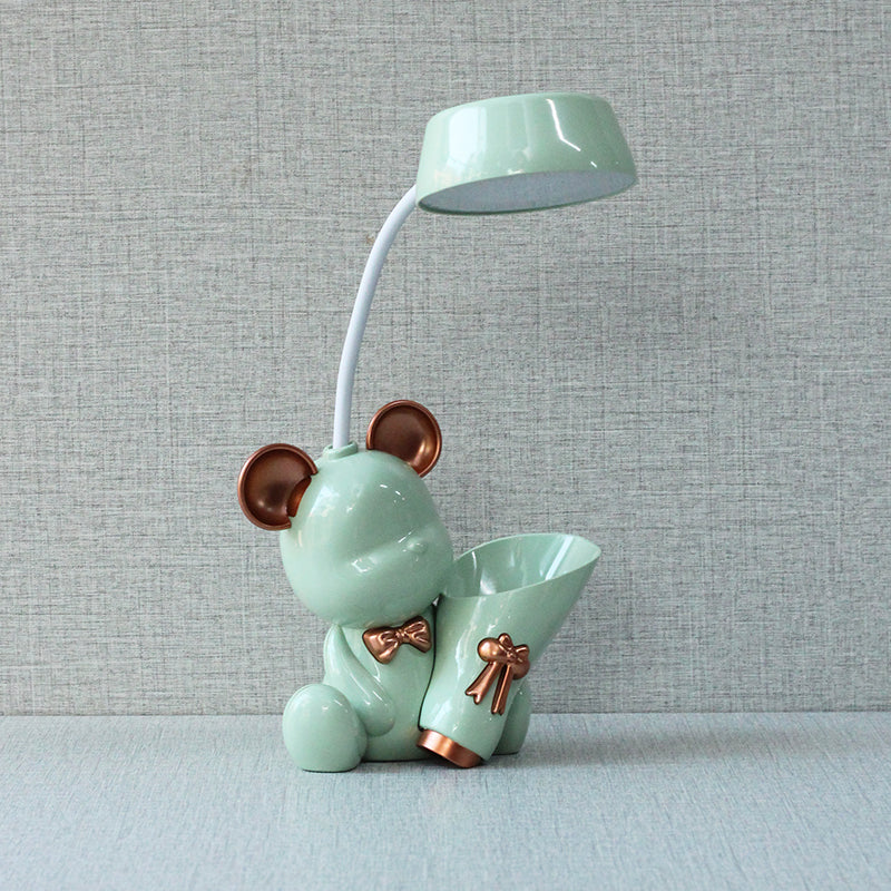 Multi Functional Desk Lamp with Sharpener Model K.24 (Green) for bedrooms