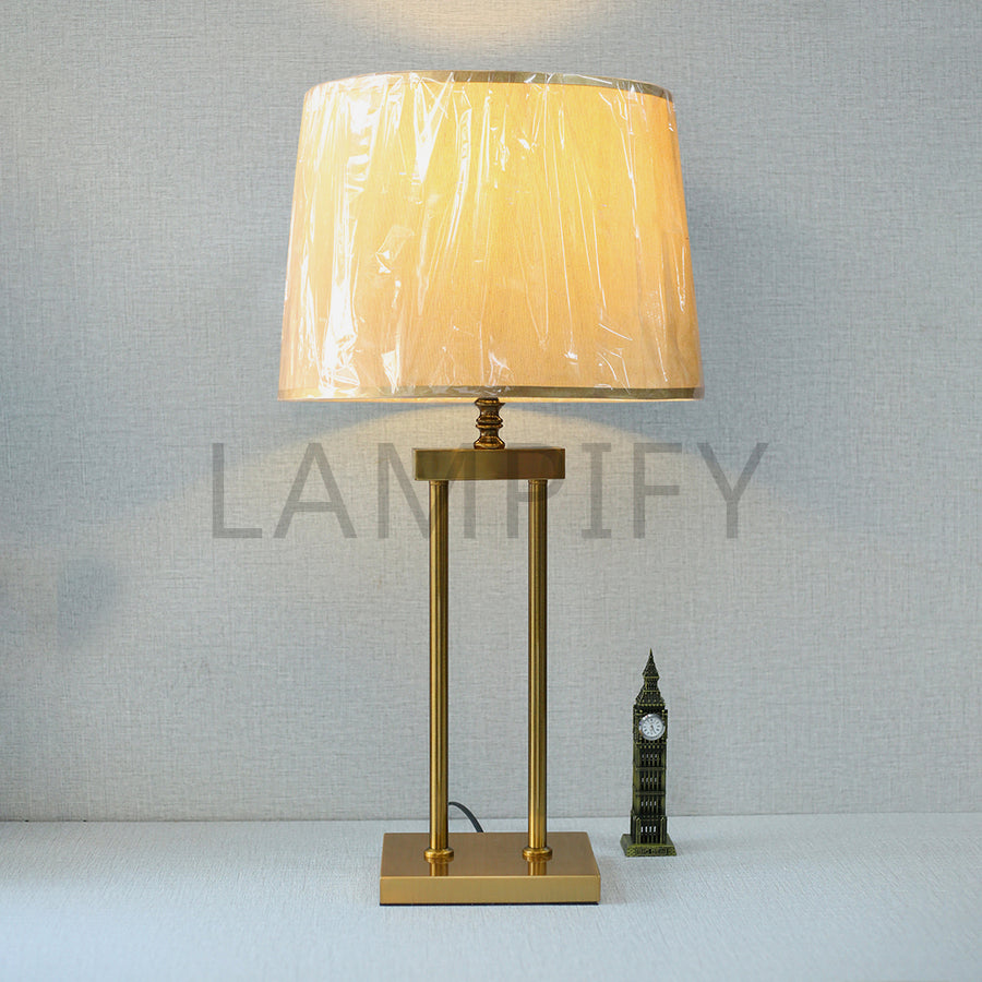 Metal Double Rod GB Table Lamps(Pair) for bedrooms