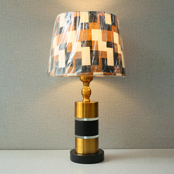 Metal 3536 Bk/Gb Table Lamps (Pair) for bedrooms