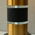 Metal 3536 Bk/Gb Table Lamps (Pair) for bedrooms