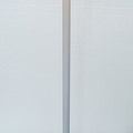 Metal Plain White Floor Lamp with Brass Plate (Each) for living rooms