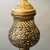 Metal Handcrafted Surahi FLoor Lamp (Each) for living rooms