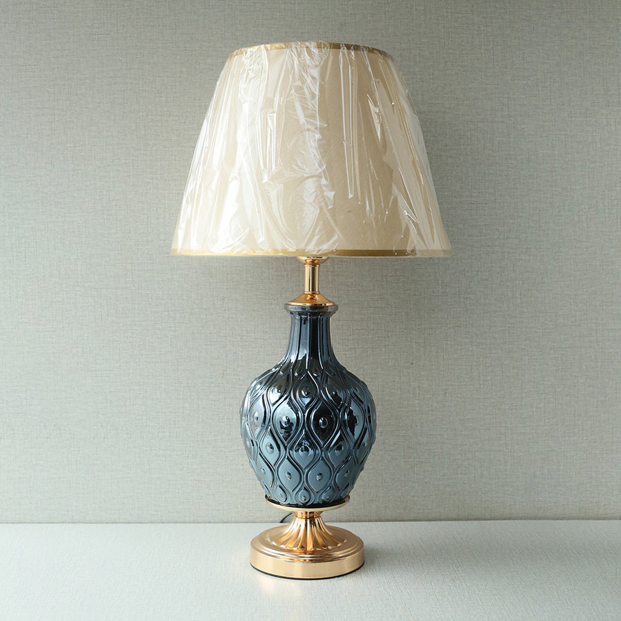 Black Glass Model H . 01 Table Lamp (Pair) for bedrooms