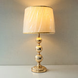Metal 3 Balls French Gold Table Lamps(Pair) for bedrooms