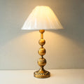 Metal 3 Balls Golden Brown Table Lamps(Pair) for bedrooms