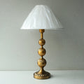 Metal 3 Balls Golden Brown Table Lamps(Pair) for bedrooms