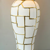 Ceramic Model 972 White Lounge Lamps (Pair) for bedrooms