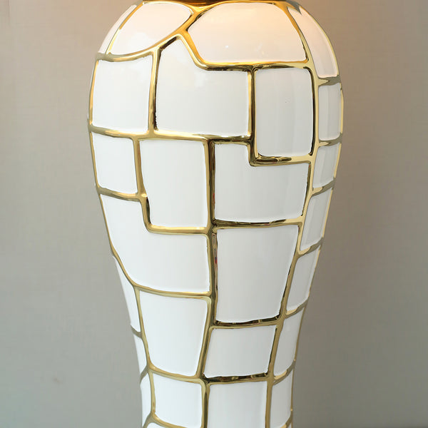 Ceramic Model 972 White Lounge Lamps (Pair) for bedrooms