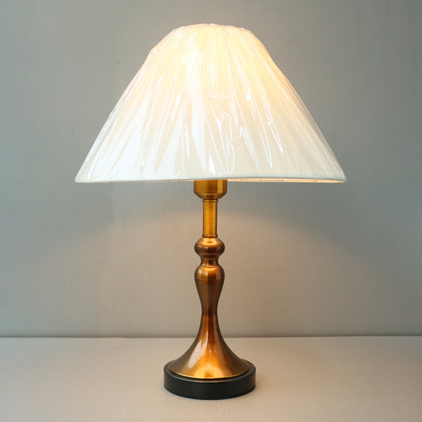 Metal Murli Golden Brown Color Table Lamps(Pair) for bedrooms