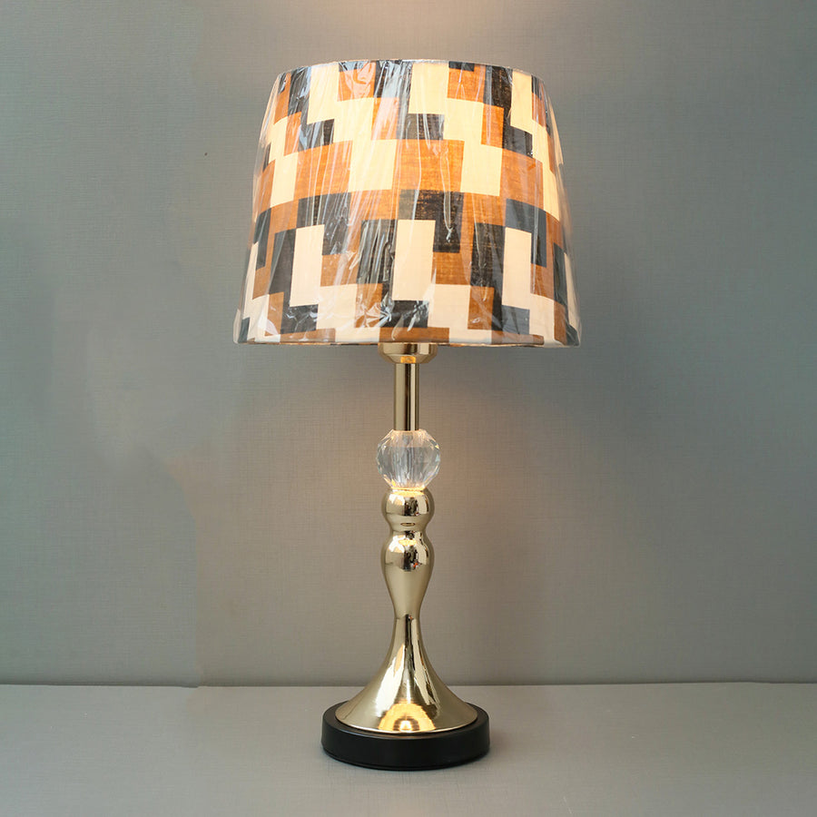 Metal Adam Murli French Gold Color Table Lamps(Pair) for bedrooms