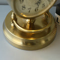 Green Glass Banker with Built-In Clock Study Lamp (Each) for bedrooms