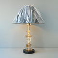 Champagne Crystal Box and Bell Table Lamps (Pair) for bedrooms