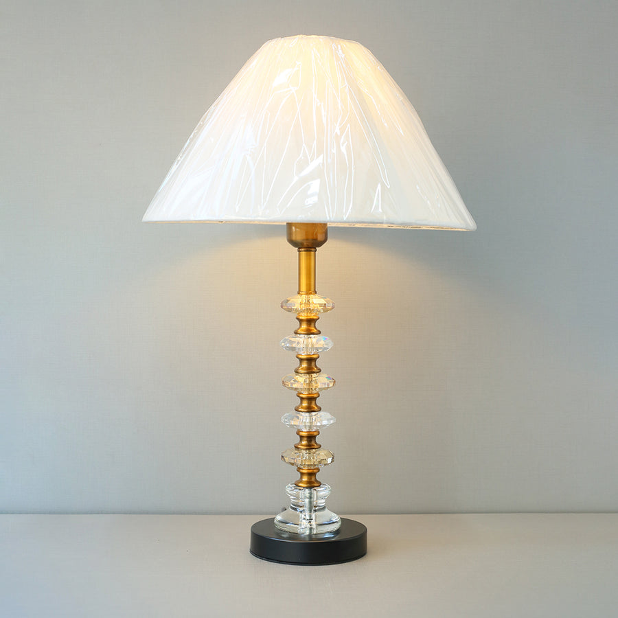 Multi Colored Crystals Table Lamps (Pair) for bedrooms