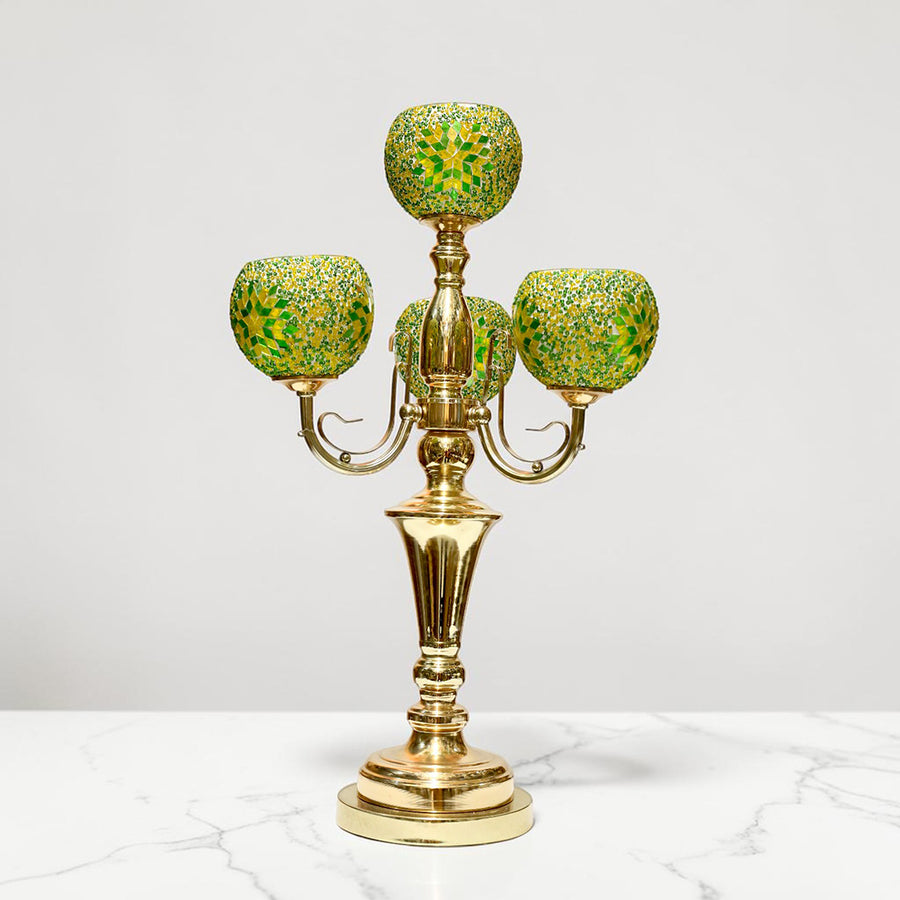 Turkish 4 Glass Electric Lounge Lamp (Each) for dining tables