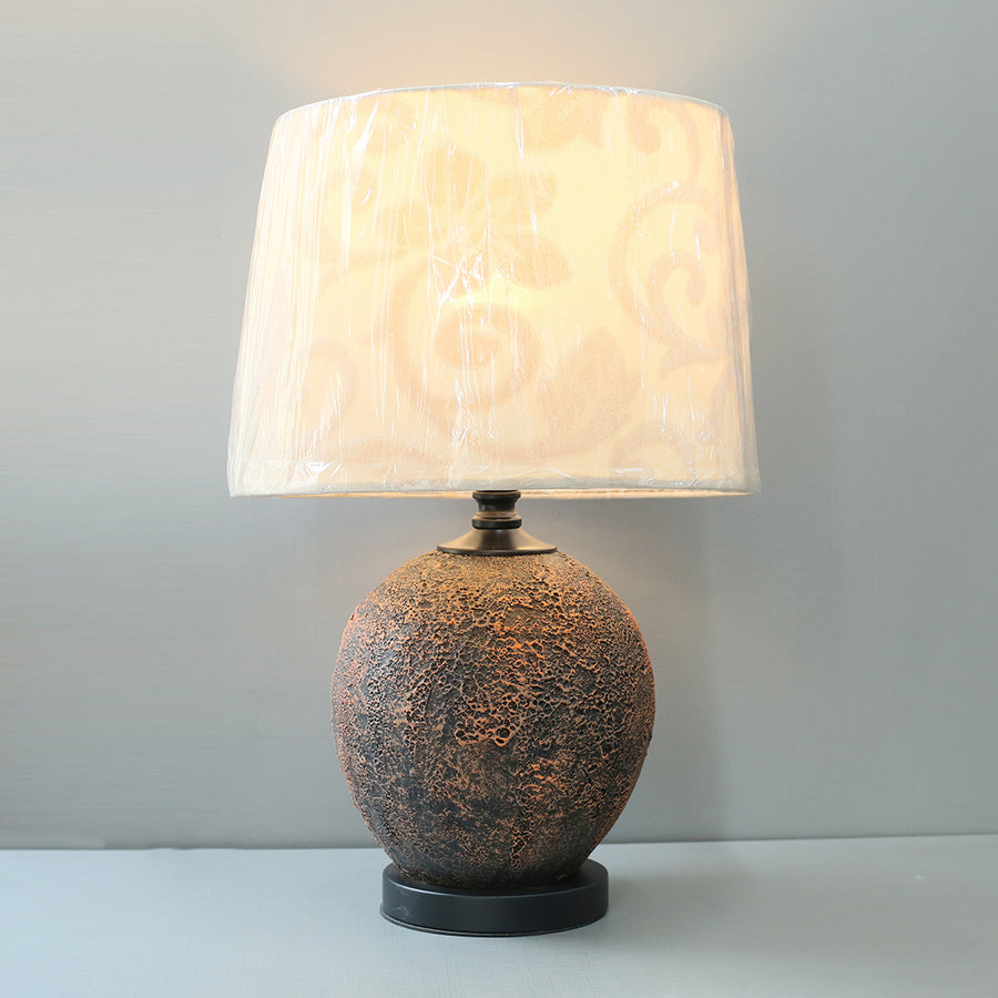 Rustic 01 Texture Table Lamps (Pair) for bedrooms