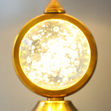 Metal 6001+Cone FG Crystal Table Lamp (Pair) for bedrooms