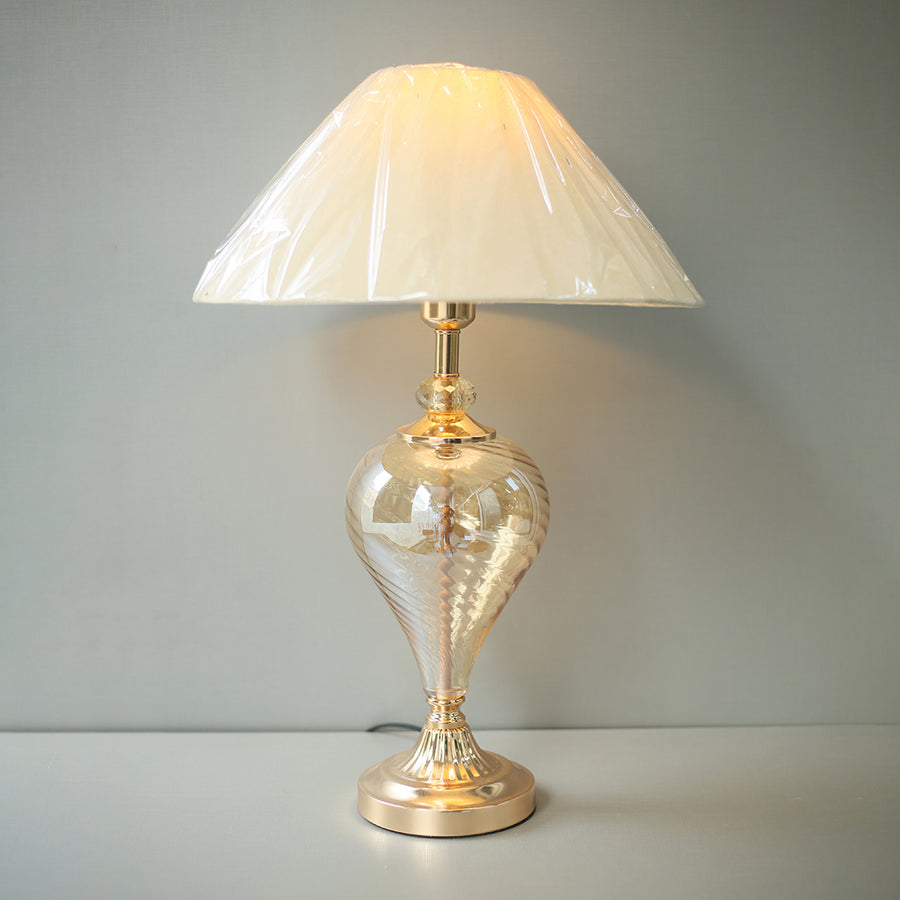 Glass Model 706 Fancy Base Table Lamps (Pair) for bedrooms