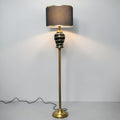Ceramic Spiral B&G Corner Floor Lamp (Each) for living rooms