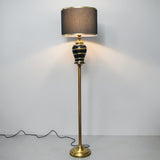 Ceramic Spiral B&G Corner Floor Lamp (Each) for living rooms