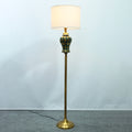 Ceramic Dice Green and Golden Corner Floor Lamp (Each) for living rooms