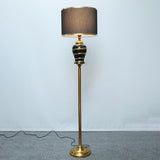 Ceramic Spiral B&G Corner Floor Lamp (Each) for living rooms