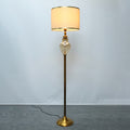 Italian Glass Style Corner Floor Lamp (Each) for living rooms
