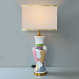 Ceramic Abstract B.L.J Lounge Lamps (Pair) for bedrooms