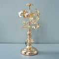 Crystal Multi Floral Table Lamps (Each) for bedrooms