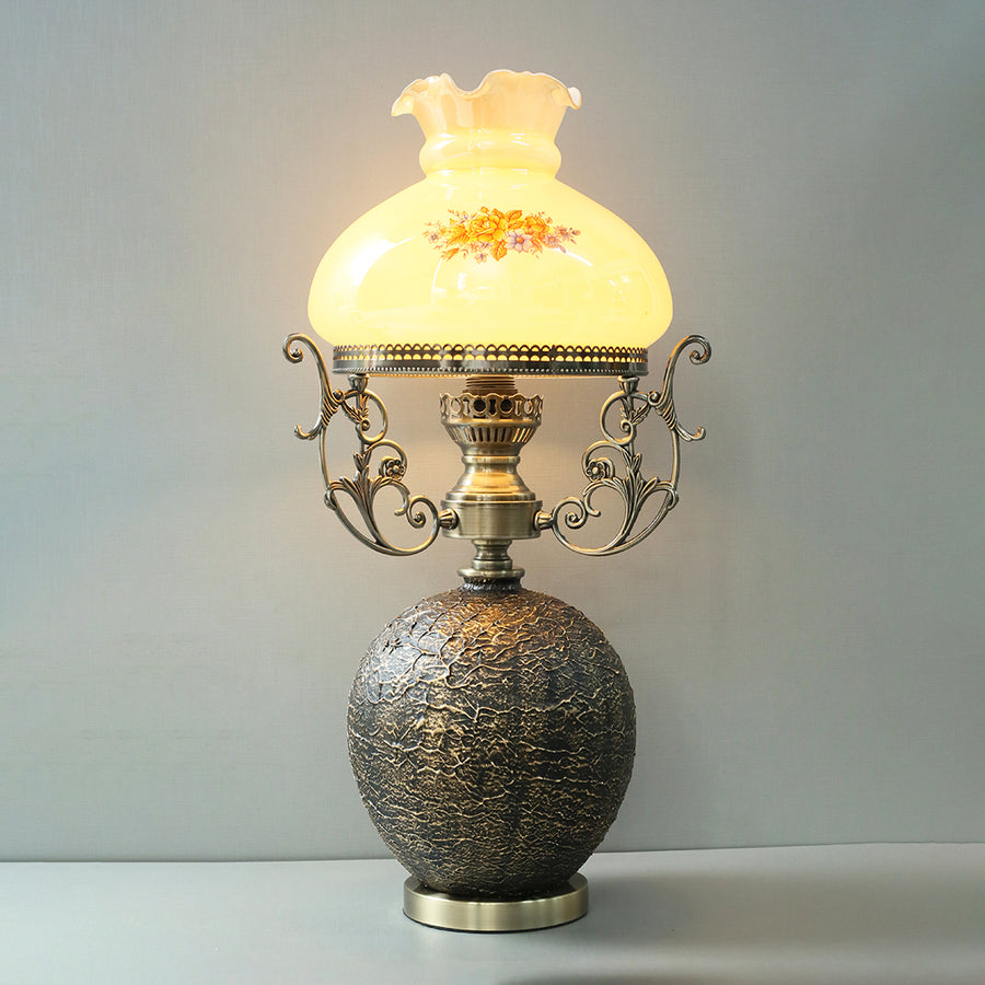 Rustic Chimney Round Table Lamp (Each) for bedrooms