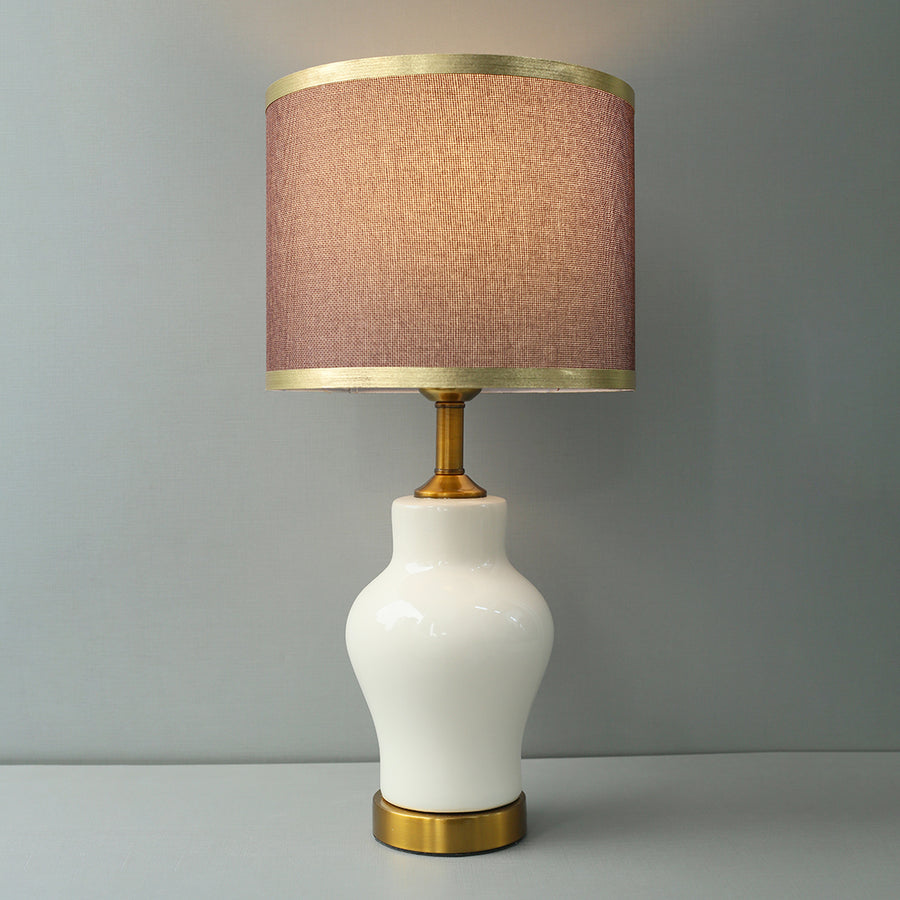 Ceramic Raem Off White Small Table Lamps (Pair) for bedrooms