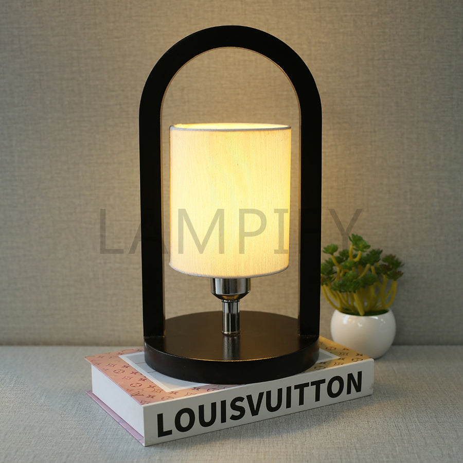 Wooden Lantain Table Lamp (Pair) for bedrooms
