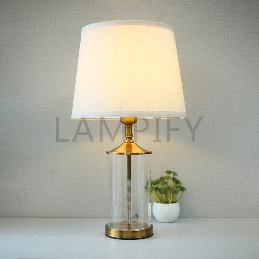Glass Model 5/8 Table Lamps (Pair) for bedrooms