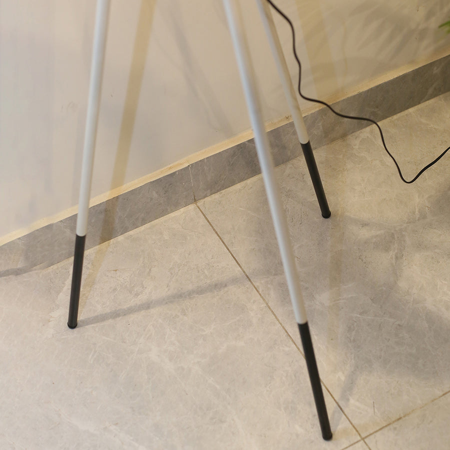 Metal Tripod Black & White Floor Lamp (Each) for living rooms