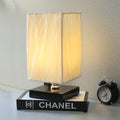 Wooden Base Dark Brown Table Lamps (Pair) for bedrooms