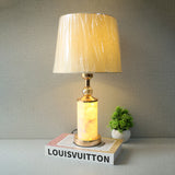 Mother Of Pearls 80mm Double Light (Pair) Table Lamp for bedrooms