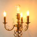 3 Lights Metal 4770 Lounge Table Lamp GB (Each) for bedrooms