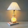 Turkish MD-04 Glass Table Lamps (Pair) for bedrooms