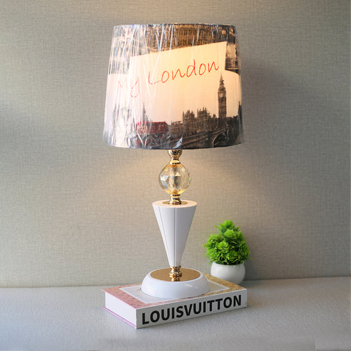 A6 Wooden Table Lamps (Pair) for bedrooms